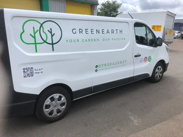Company van on site